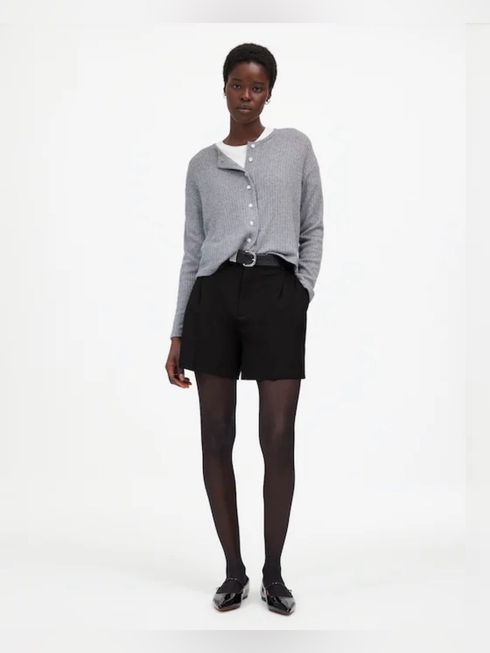 Madewell Easy Pleated Trouser Shorts